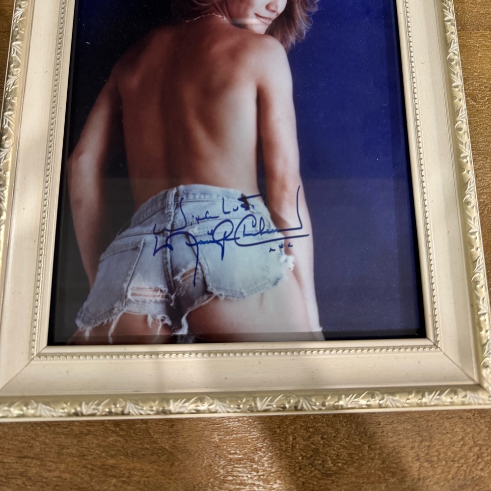 Marilyn Chambers -- Marilyn Chambers photo signed with verification certificate